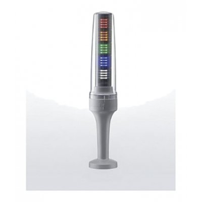 Patlite LS7-302SFBWH-RYG Patlite LED Signal Tower With Buzzer, 3 Light Elements, Red/Yellow/Green, 24 V dc