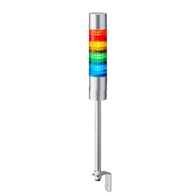 Patlite LR6-402LJBU-RYGB Patlite LED Signal Tower With Buzzer, 4 Light Elements, Red/Yellow/Green/Blue, 24 V dc