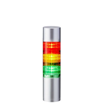 Patlite LR6-302WJBU-RYG Patlite LED Signal Tower With Buzzer, 3 Light Elements, Red/Yellow/Green, 24 V dc