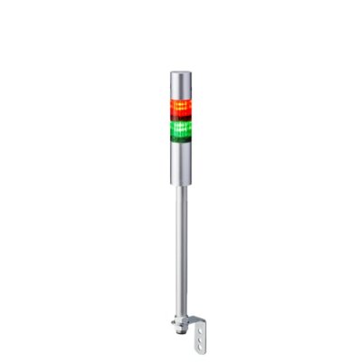 Patlite LR4-202LJBU-RG Patlite LED Signal Tower With Buzzer, 2 Light Elements, Red/Green, 24 V dc