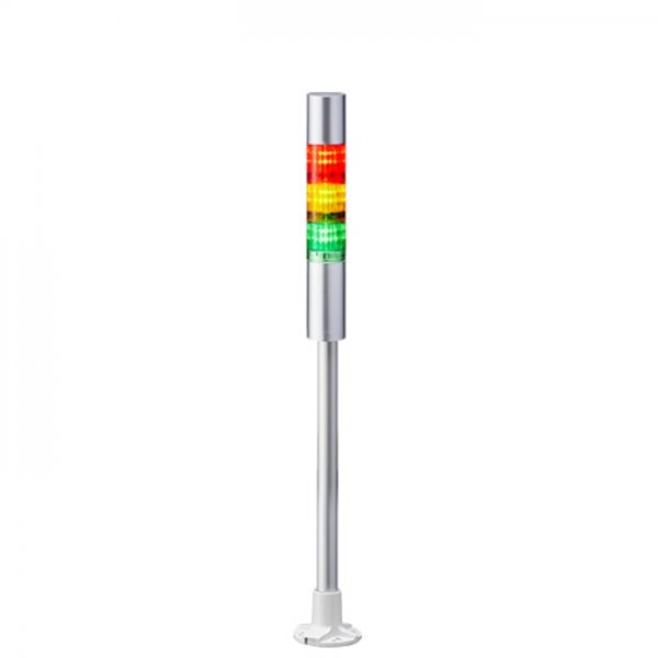 Patlite LR4-302PJBU-RYG Patlite LED Signal Tower With Buzzer, 3 Light Elements, Red/Yellow/Green, 24 V dc