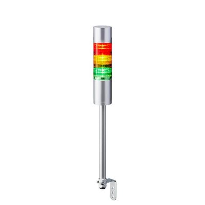 Patlite LR6-302LJBU-RYG Patlite LED Signal Tower With Buzzer, 3 Light Elements, Red/Yellow/Green, 24 V dc