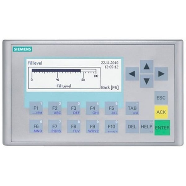 Siemens 6AG1647-0AH11-2AX0 KP 300 Series Touch Screen HMI - 3.6 in, FSTN Display, 240 x 80pixels