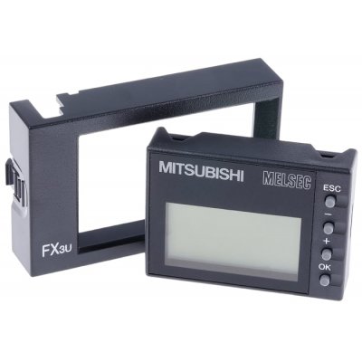 Mitsubishi FX3U-7DM Mitsubishi FX3U Series HMI Panel, 5 V dc Supply, 35 x 48 x 11.5 mm