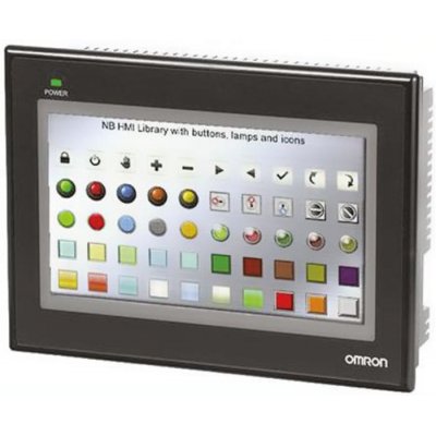 Omron NB7W-TW00B Touch Screen HMI - 7 in, TFT LCD Display, 800 x 480pixels