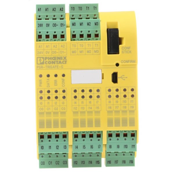 Phoenix Contact 2986232   Safety Controller, 20 Safety Inputs, 6 Safety Outputs, 24 V dc