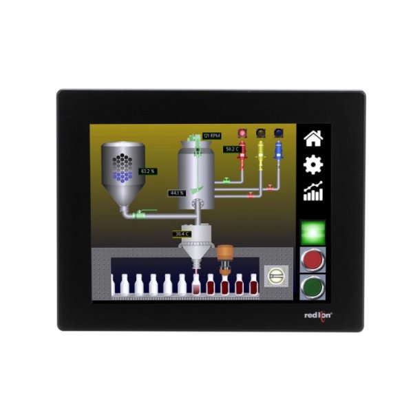 Red Lion CR10000700000210  Touch Screen HMI - 7 in, Colour Display, 800 x 480pixels