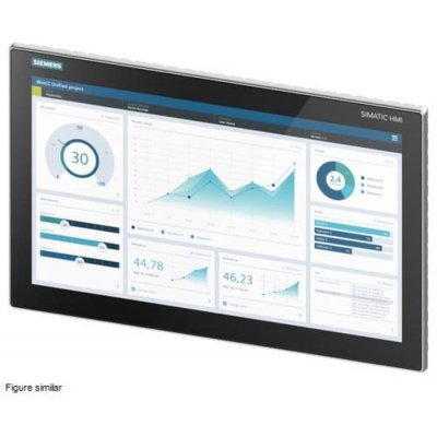 Siemens 6AV2128-3UB06-0AX0  Touch-Screen HMI Display - 18.5 in, TFT Display