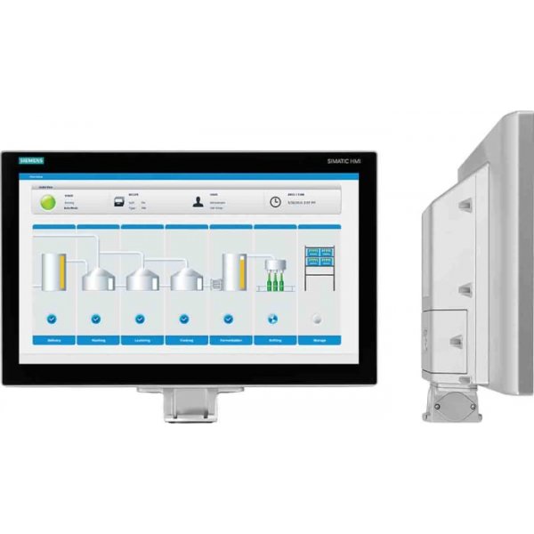 Siemens 6AV2124-0XC24-1AX0 Touch-Screen HMI Display - 21.5 in, TFT Display
