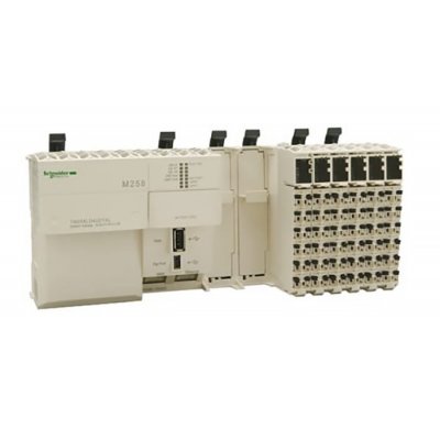 Schneider Electric TM258LF42DR  PLC CPU - 26 Inputs, 16 Outputs, Digital