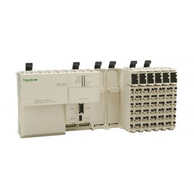 Schneider Electric TM258LF42DT4L  PLC CPU - 26 Inputs, 16 Outputs, Digital
