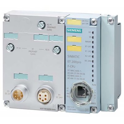 Siemens 6ES7513-2GL00-0AB0 PLC CPU - 20 Inputs, 20 Outputs, For Use With ET 200Pro