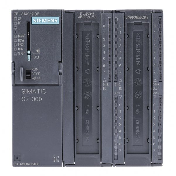 Siemens 6ES7314-6CH04-0AB0 PLC CPU - 28 (24 Digital, 4 Analogue) Inputs, 18 (16 Digital, 2 Analogue) Outputs
