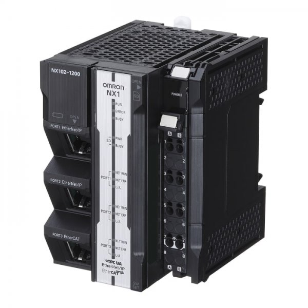 Omron NX102-1100  For Use With Machine Automation Controller NX1, EtherCAT, EtherNet/IP Networking