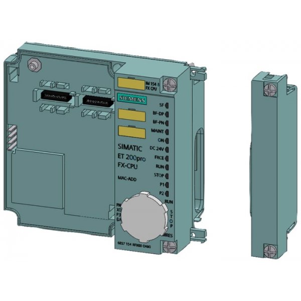 Siemens 6ES7154-8FX00-0AB0  Interface Module - 64128 Inputs, 64, 64 Outputs, For Use With PROFINET