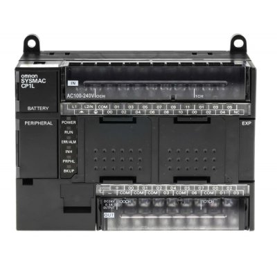 Omron CP1L-M30DR-A PLC CPU - 18 (DC) Inputs, 12 (Relay) Outputs, Relay