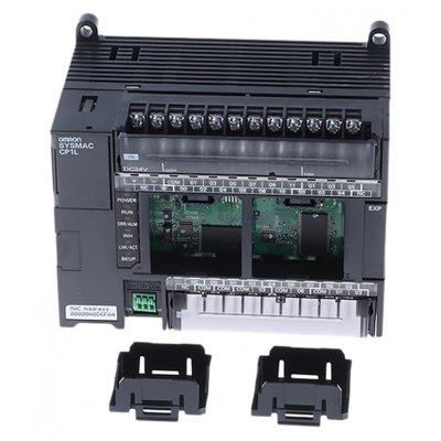 Omron CP1L-EM30DR-D PLC CPU - 18 Inputs, 12 Outputs, Relay, For Use With CP Series