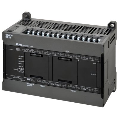 Omron CP2E-N40DR-A PLC CPU - 24 Inputs, 16 Outputs, Relay