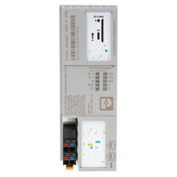 Phoenix Contact 2404267 PLCnext Logic Controller, For Use With Axioline F I/O