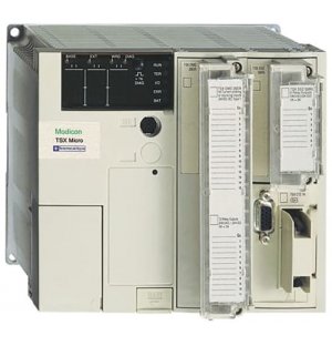 Schneider TSX3705028DR1 Micro Logic Module - 16 Inputs, 12 Outputs, Relay