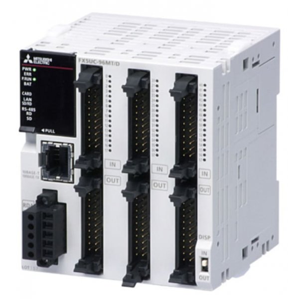 Mitsubishi FX5UC-96MT/DSS PLC CPU - 48 Inputs, 48 Outputs, Analogue