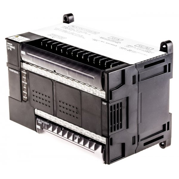 Omron CP1E-E40DR-A PLC CPU - 24 Inputs, 16 (Relay) Outputs, Relay
