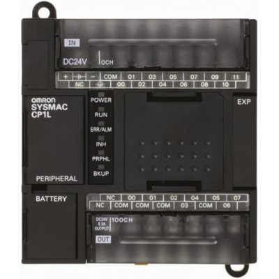 Omron CP1L-L20DR-A PLC CPU - 12 (DC) Inputs, 8 (Relay) Outputs, Relay