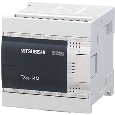 Mitsubishi FX3G-14MR/ES Logic Module - 8 Inputs, 6 Outputs, Transistor, Computer