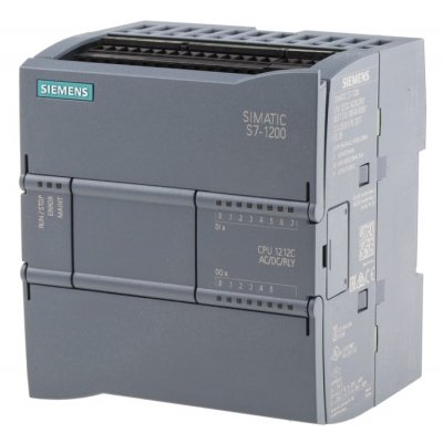 Siemens 6ES7212-1BE40-0XB0 PLC CPU - 8 Inputs, 6 Output