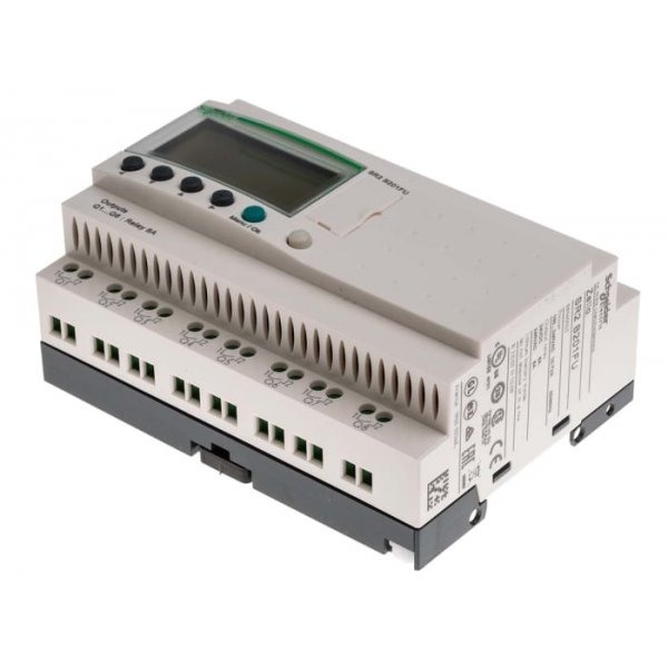 Schneider Electric SR2PACK2FU Zelio Logic 2 PLC CPU - 12 (Digital) Inputs, 8 (Relay) Outputs