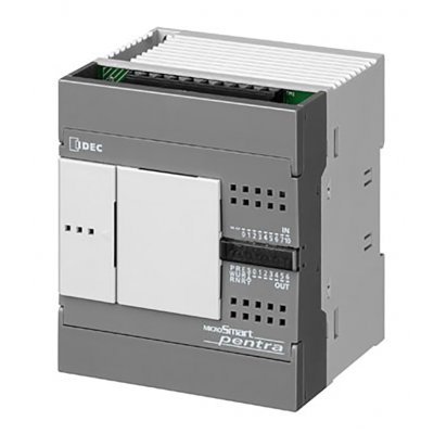 Idec FC5A-C16R2D PLC CPU - 9 Inputs, 7 Outputs, Relay, For Use With MicroSmart Pentra Series PLC