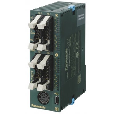 Panasonic AFP0RC32T PLC CPU - 16 Inputs, 16 Outputs, NPN