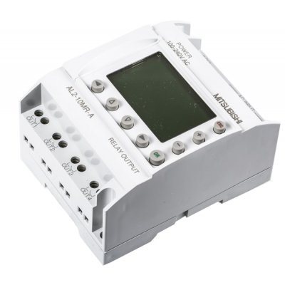 Mitsubishi AL2-10MR-A Alpha 2 Logic Module - 6 Inputs, 4 Outputs, Relay, AS-I Interface