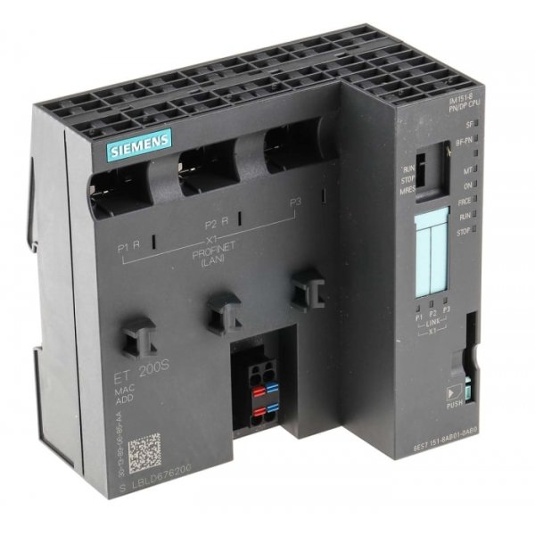Siemens 6ES7151-8AB01-0AB0 PLC I/O Module for use with EM 200 Series