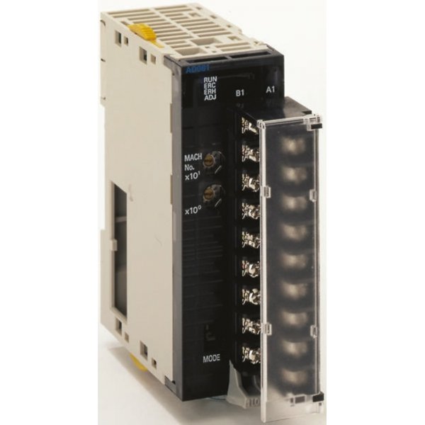 Omron CJ1W-DA08C PLC I/O Module for use with CJ1W Series Analogue, 24 V dc
