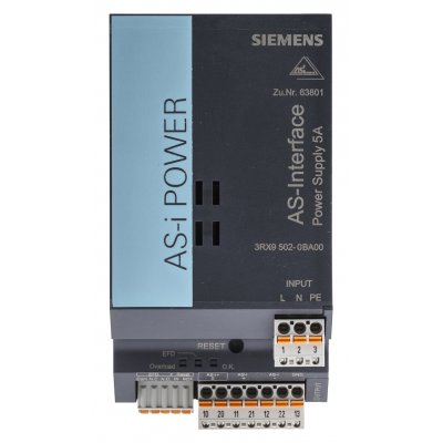 Siemens 3RX9502-0BA00 PLC Power Supply for use with AS-I Power Supply Unit