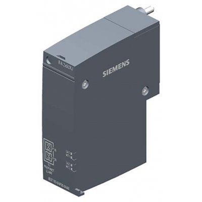Siemens 6ES7193-6AP00-0AA0 Adapter for use with PROFINET, SIMATIC
