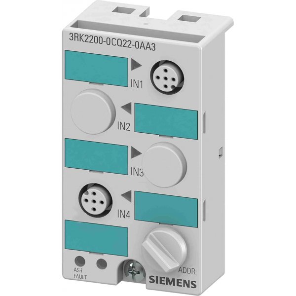 Siemens 3RK2200-0CQ22-0AA3 PLC I/O Module, AS-I