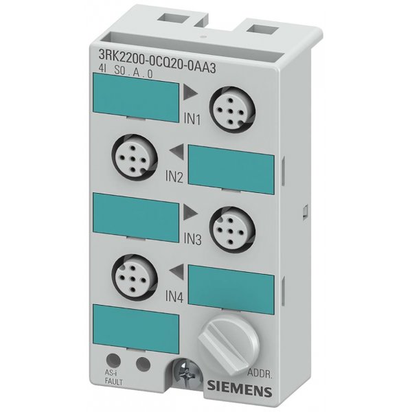 Siemens 3RK2200-0CQ20-0AA3 Digital I/O Module Voltage, 6GK5 101, 31.6 V dc
