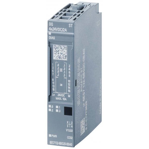 Siemens 6ES7132-6BD20-0BA0 PLC I/O Module