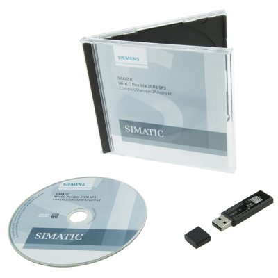 Siemens 6AV6611-0AA51-3CA5 Software WINCC FLEXIBLE 2008 For Use With HMI SIMATIC Panels