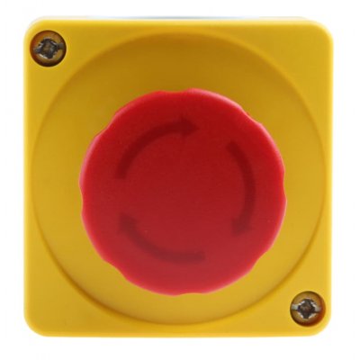 ABB CEPY1-1001 Series Emergency Stop Push Button, Surface Mount, 2NC