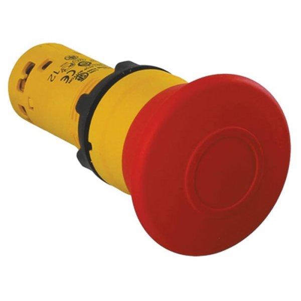 Schneider Electric XB7NT845 Red Emergency Stop Push Button, SPDT, 22mm Cutout, Panel Mount