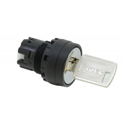Idec YW1K-33D Idec 3 Position Key Switch - (NC/NO), Illuminated