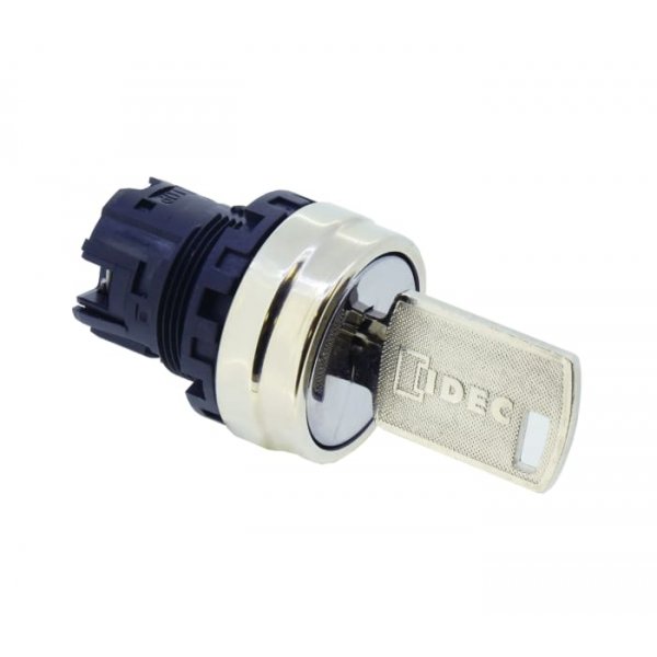 Idec YW4K-33D Idec 3 Position Key Switch - (NC/NO), Illuminated