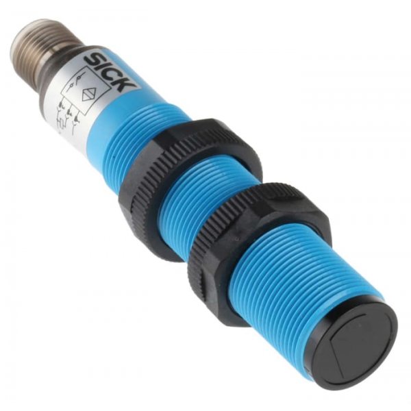Sick VT18-2T1410 Diffuse Photoelectric Sensor with Barrel Sensor, 2 mm → 100 mm Detection Range