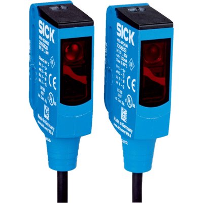 Sick WSE9-3P1130 Sick Through Beam Photoelectric Sensor with Block Sensor, 0 → 1 m Detection Range