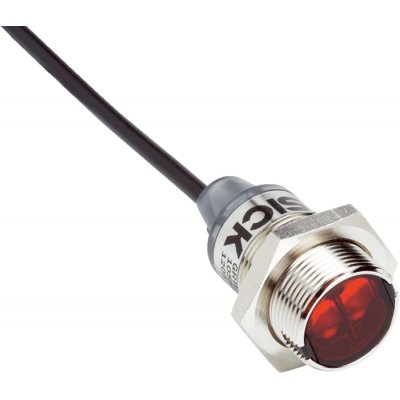 Sick GRTB18S-P1112 Background Suppression Photoelectric Sensor with Barrel Sensor