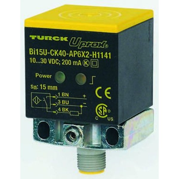 Turck BI30U-CK40-AP6X2-H1141 PNP Inductive Sensor 65mm