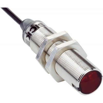 Sick GRTE18-P1152  Photoelectric Sensor with Barrel Sensor, 5 mm → 550 mm Detection Range